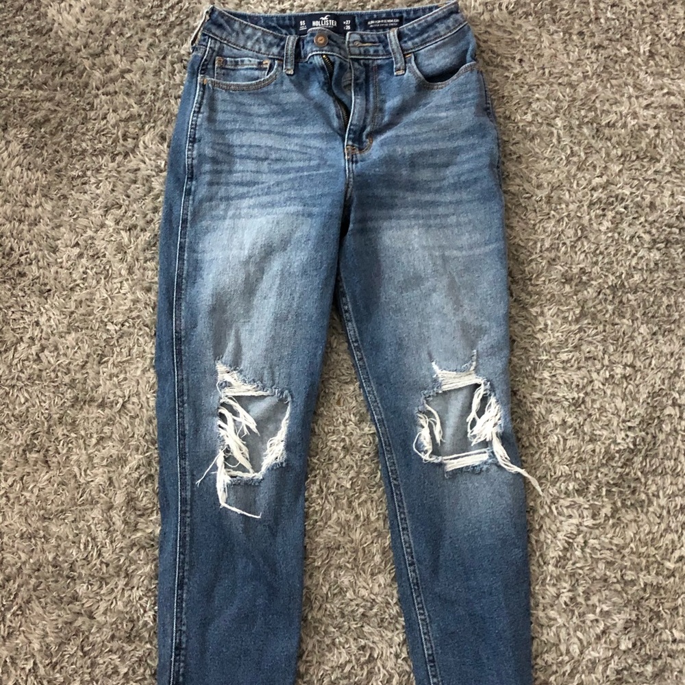 Hollister Mom High Rise Jeans